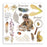 Stamperia All Around - Rub-Ons Assortment Kit