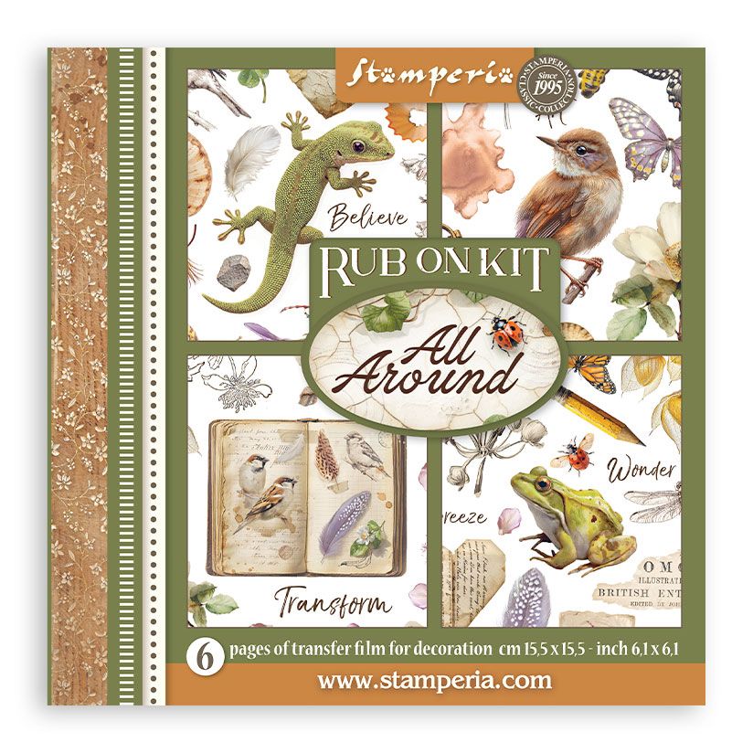 Stamperia All Around - Rub-Ons Assortment Kit