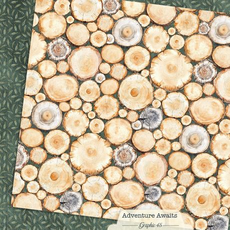 Graphic 45 Adventure Awaits - Tree Rings