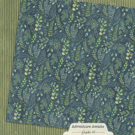Graphic 45 Adventure Awaits - Floral Fern