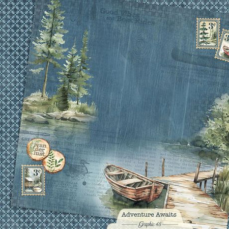 Graphic 45 Adventure Awaits - Boat Dock Layout