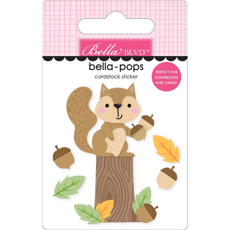 Bella Blvd Adventure Awaits - Nutty Little Friend Bella-Pops 3D Sticker