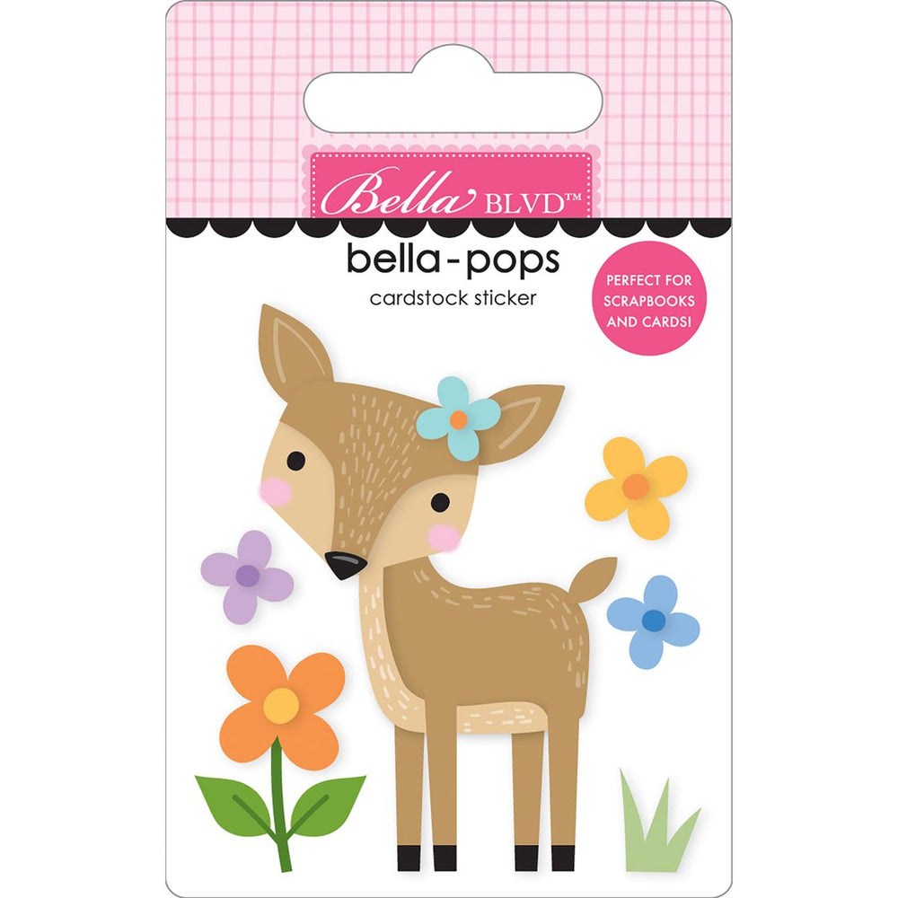 Bella Blvd Adventure Awaits - Darling Deer Bella-Pops 3D Sticker