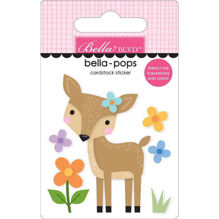 Bella Blvd Adventure Awaits - Darling Deer Bella-Pops 3D Sticker