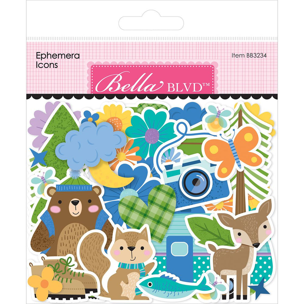 Bella Blvd Adventure Awaits - Ephemera Icons