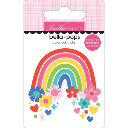 Bella Blvd Walking On Sunshine - Rainbow Of Happy Bella-Pops 3D Sticker