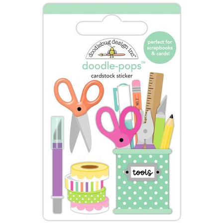 Doodlebug Design Color Me Crafty - Tools Of The Trade Doodle Pops