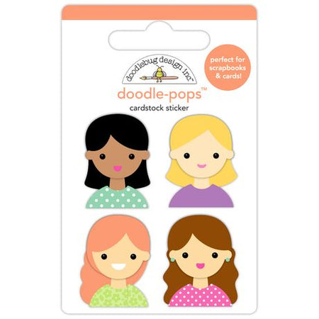 Doodlebug Design Color Me Crafty - BFF's Doodle Pops