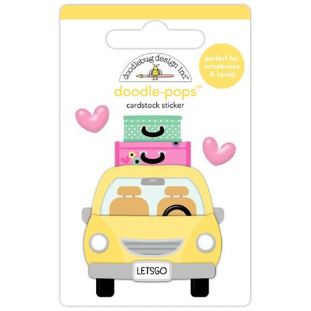 Doodlebug Design Color Me Crafty - Girl's Getaway Doodle Pops