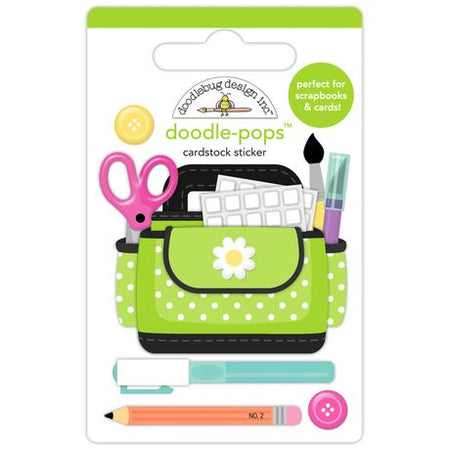 Doodlebug Design Color Me Crafty - Crafty Girl Doodle Pops