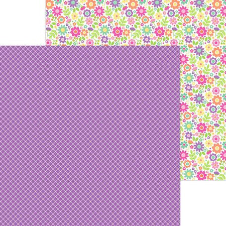 Doodlebug Design Color Me Crafty - Plaid It's Purple