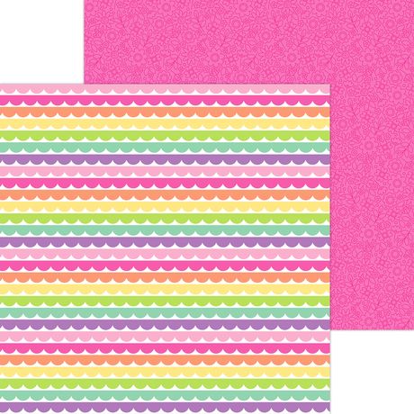 Doodlebug Design Color Me Crafty - Rows Of Ribbons
