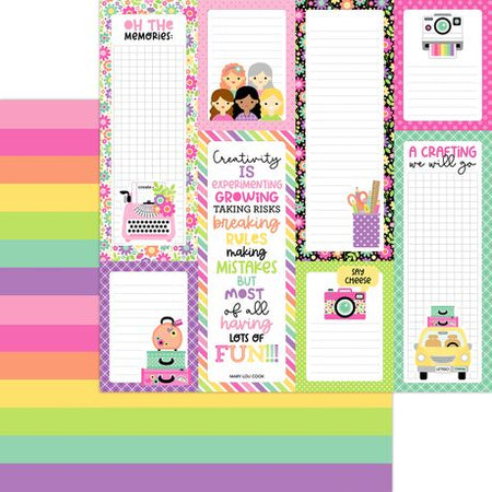 Doodlebug Design Color Me Crafty - Crafty Colors