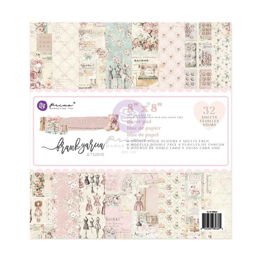 Prima Buttons & Keepsakes - 8x8 Paper Pad