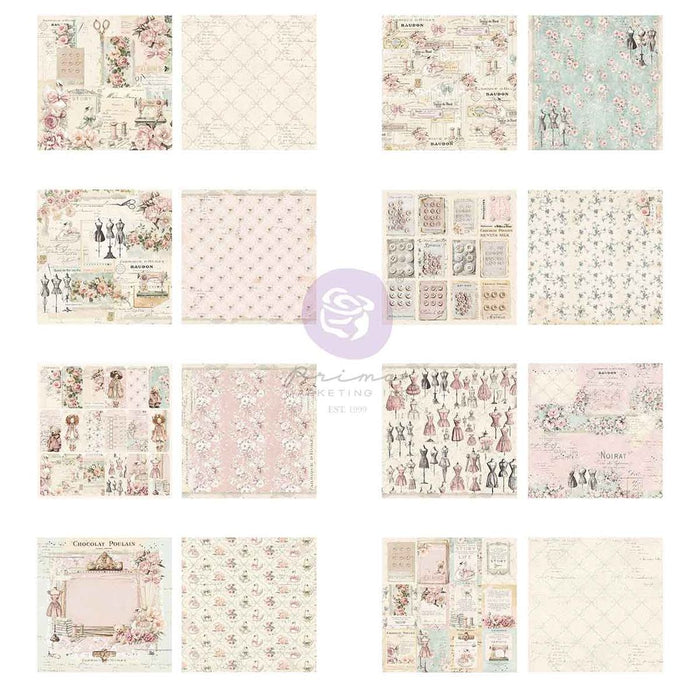 Prima Buttons & Keepsakes - 6x6 Paper Pad