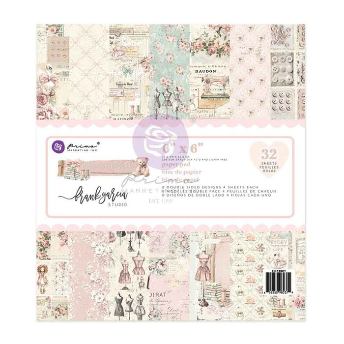 Prima Buttons & Keepsakes - 6x6 Paper Pad