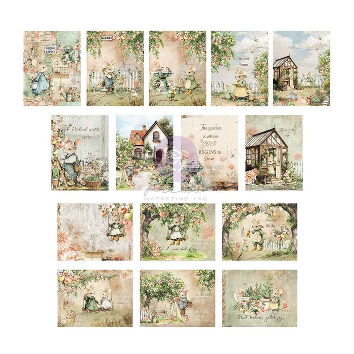 Prima Homegrown - 3x4 Journaling Cards
