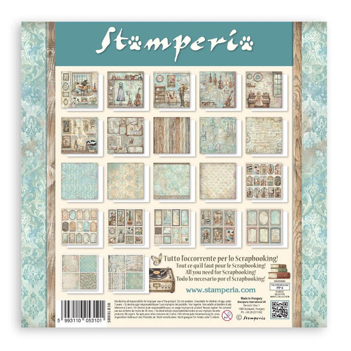 Stamperia Symphony - 12x12 Maxi Paper Pack