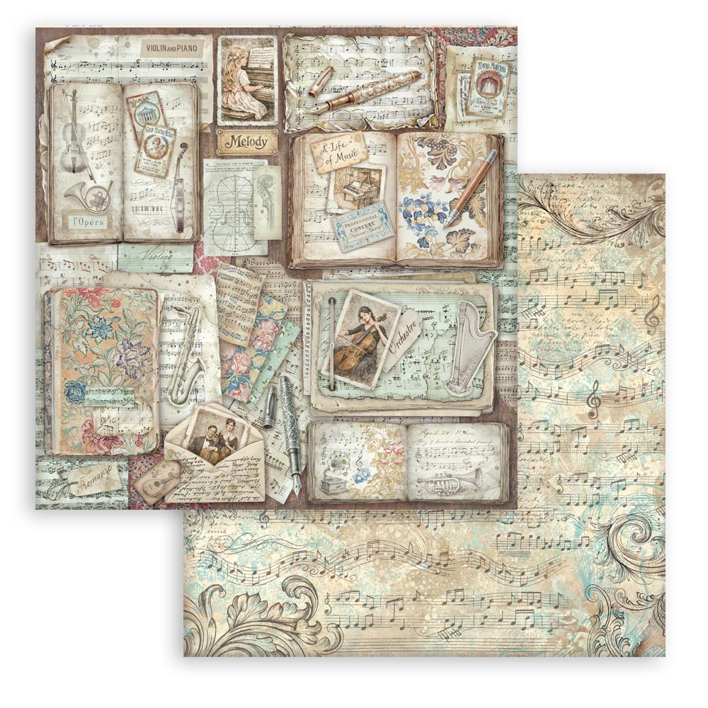 Stamperia Symphony - Books