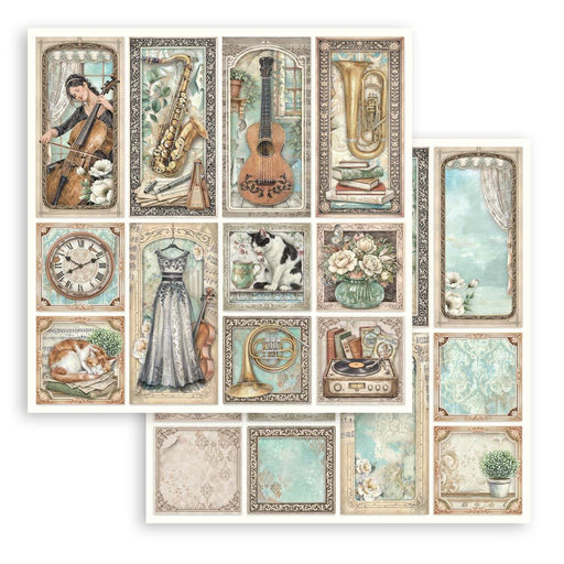 Stamperia Symphony - Mixed Cards