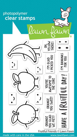 Lawn Fawn Clear Stamps - Fruitful Friends