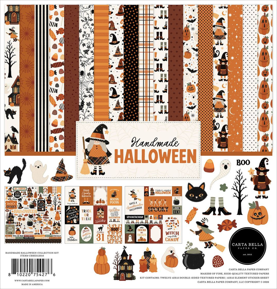 Carta Bella Handmade Halloween - 12x12 Collection Kit