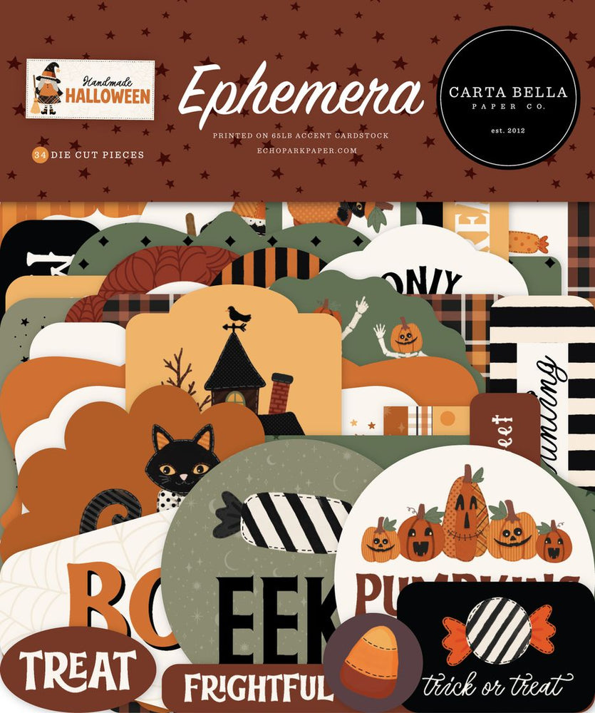 Carta Bella Handmade Halloween - Ephemera