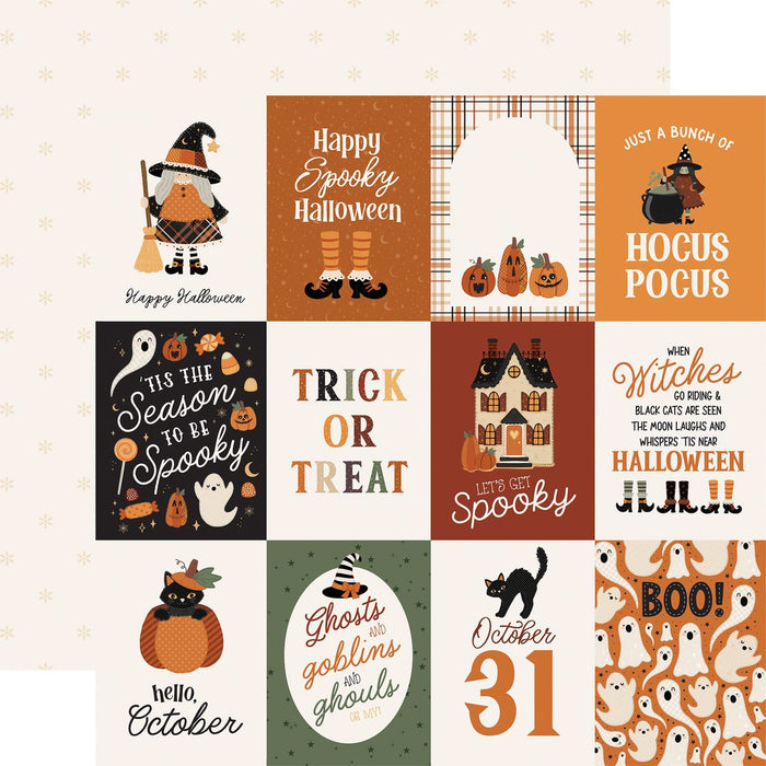 Carta Bella Handmade Halloween - 3x4 Journaling Cards