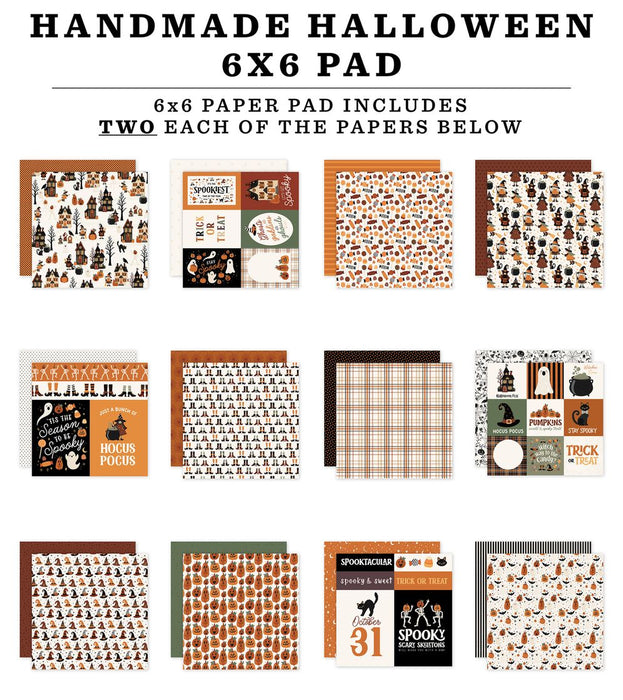 Carta Bella Handmade Halloween - 6x6 Pad