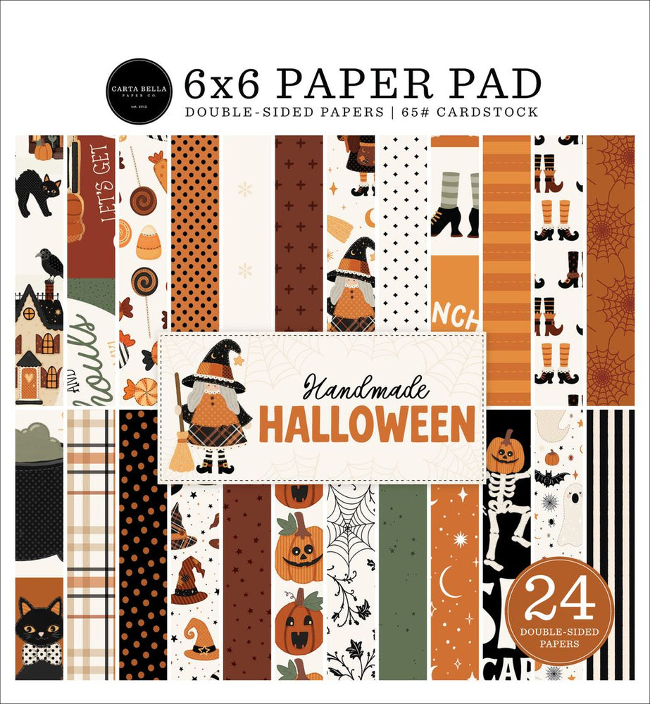 Carta Bella Handmade Halloween - 6x6 Pad
