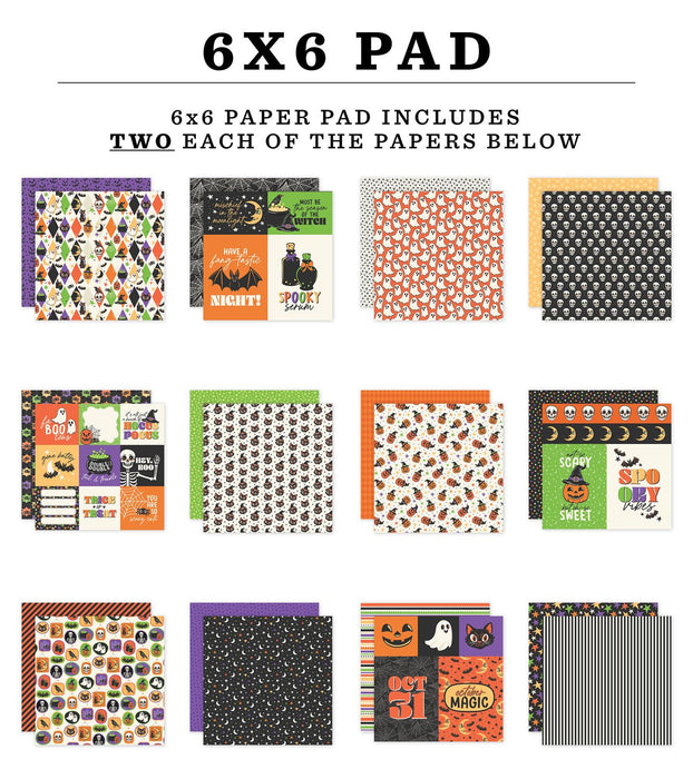 Echo Park Halloween Parade - 6x6 Pad