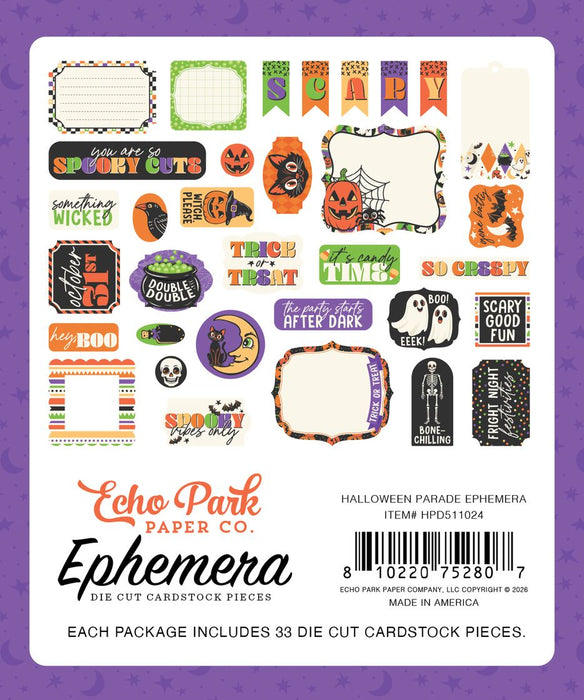 Echo Park Halloween Parade - Ephemera Icons