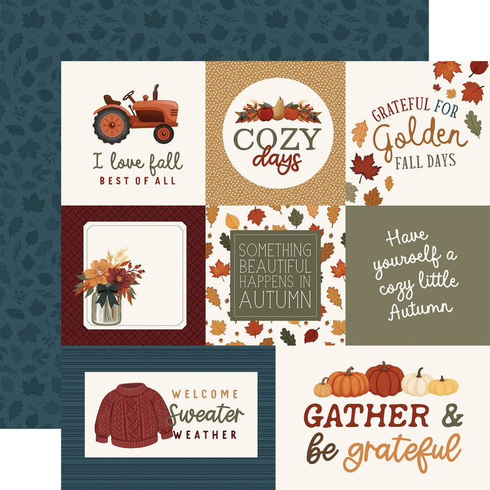 Carta Bella Here Comes Autumn - Multi Journaling Cards
