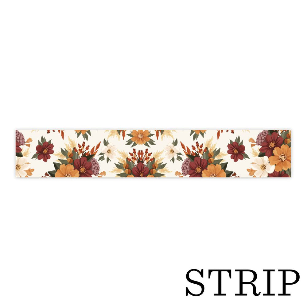 Carta Bella Here Comes Autumn - Garden Harvest Blooms Washi Tape