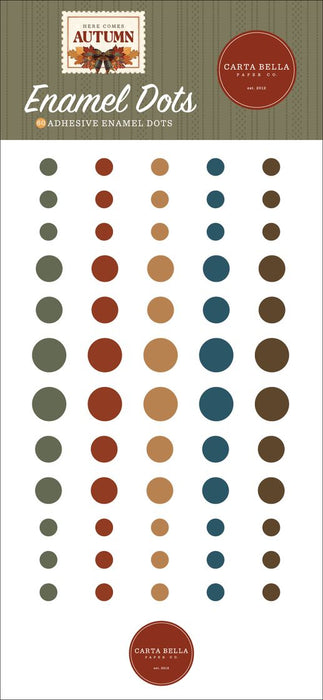 Carta Bella Here Comes Autumn - Enamel Dots