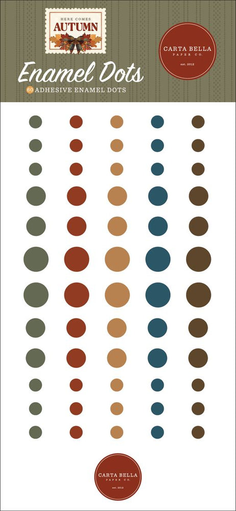 Carta Bella Here Comes Autumn - Enamel Dots