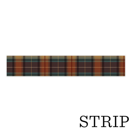 Carta Bella Here Comes Autumn - Pumpkin Patch Plaid Washi Tape