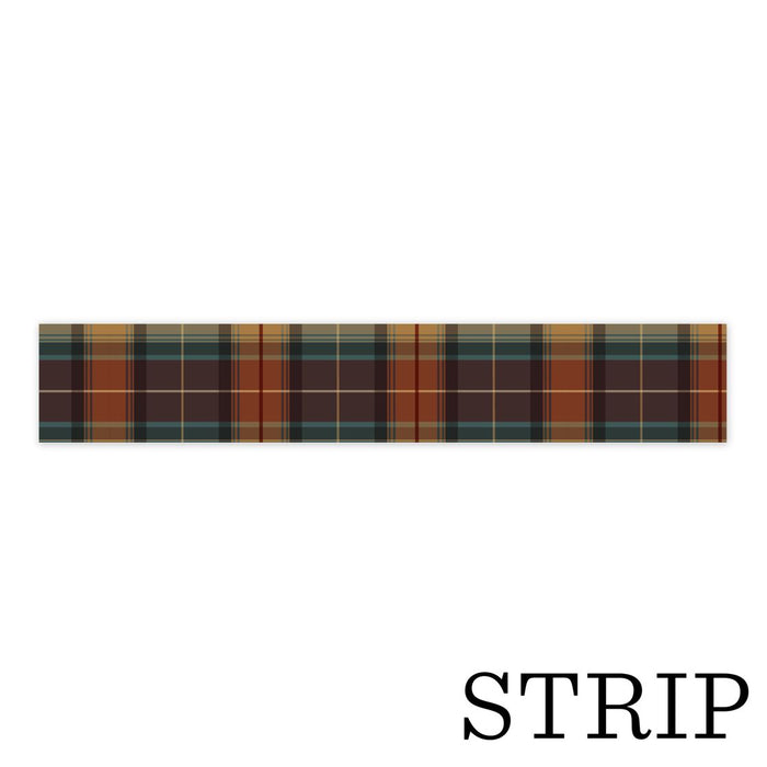 Carta Bella Here Comes Autumn - Pumpkin Patch Plaid Washi Tape