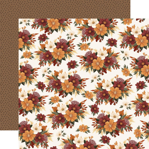 Carta Bella Here Comes Autumn - Fall Floral Bunches