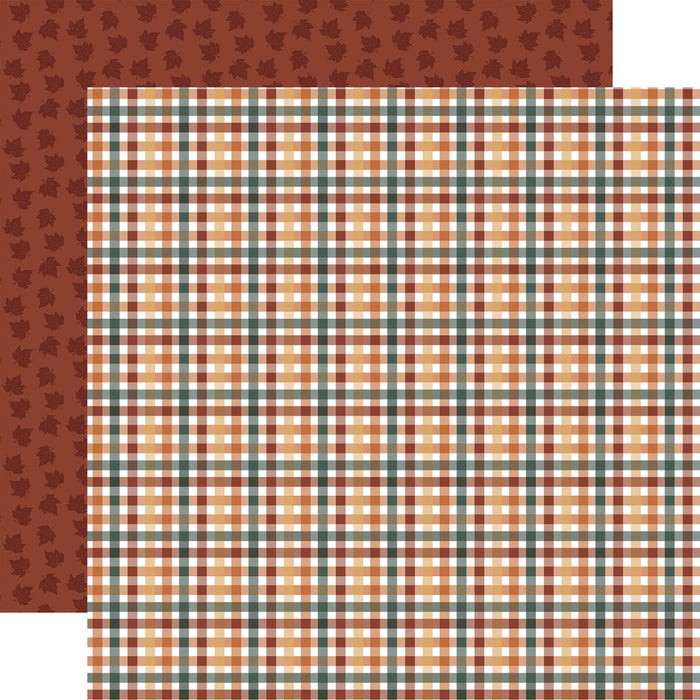 Echo Park Feels Like Fall - Autumnal Plaid