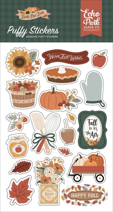 Echo Park Feels Like Fall - Puffy Stickers