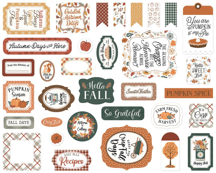 Echo Park Feels Like Fall - Ephemera Icons