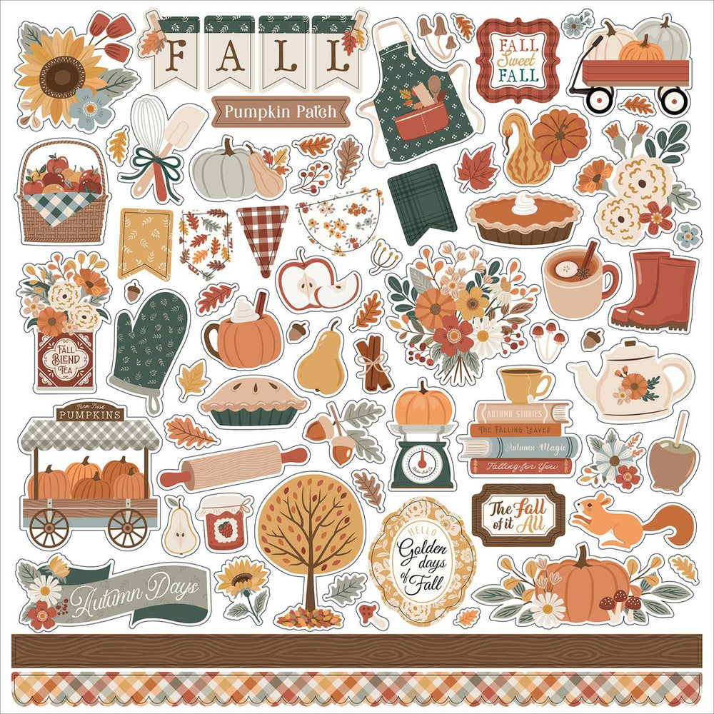 Echo Park Feels Like Fall - Element Stickers