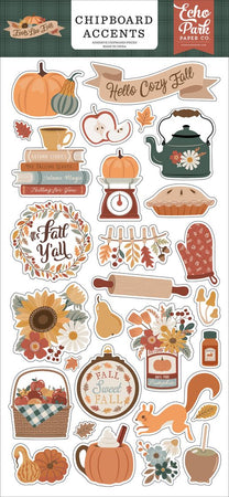 Echo Park Feels Like Fall - Chipboard Accents