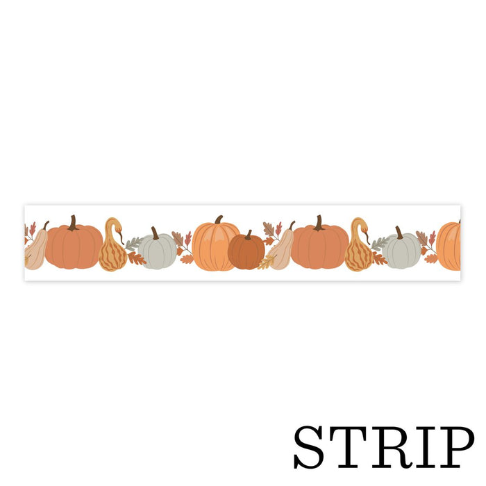 Echo Park Feels Like Fall - Harvest Pumpkin Picks Washi Tape