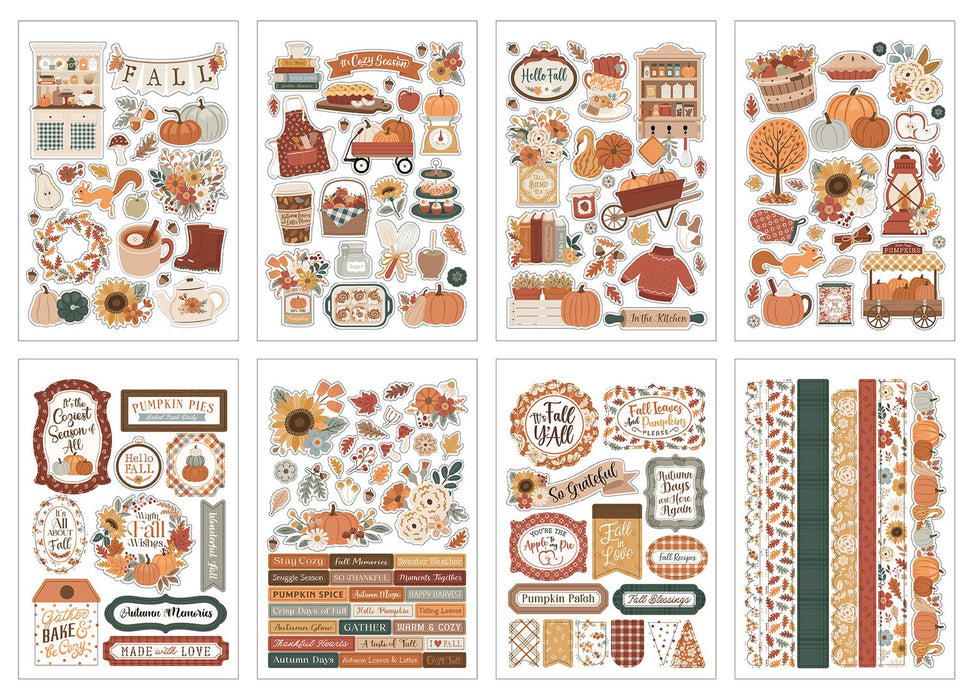 Echo Park Feels Like Fall - Sticker Book
