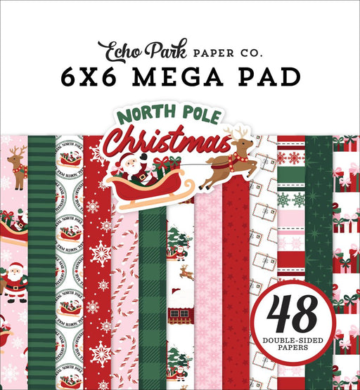 Echo Park North Pole Christmas - 6x6 Mega Pad