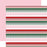 Echo Park North Pole Christmas - Snowflake Stripes