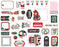 Echo Park North Pole Christmas - Ephemera Icons
