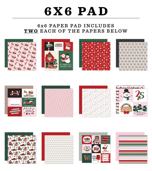 Echo Park North Pole Christmas - 6x6 Pad